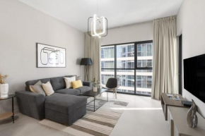 Silkhaus design 1BDR with Burj Khalifa view in new tower